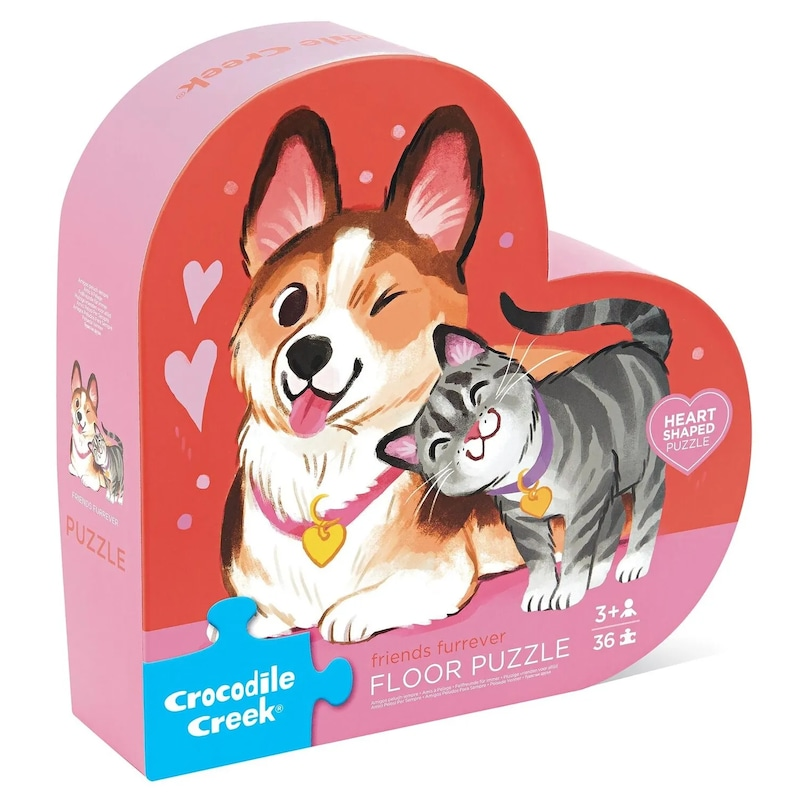 Classic Floor Puzzle 36pc - Friends Furrever