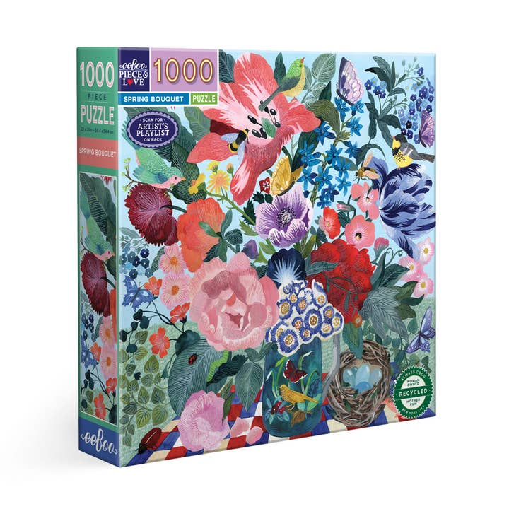 1000 pc Puzzle - Spring Bouquet