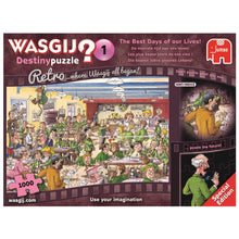 Wasgij 1000 pc Puzzle - Destiny Retro No. 1 - The Best Days of our Lives