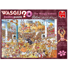 Wasgij 1000 pc Puzzle - Retro Destiny No. 4 - The Wasgij Games