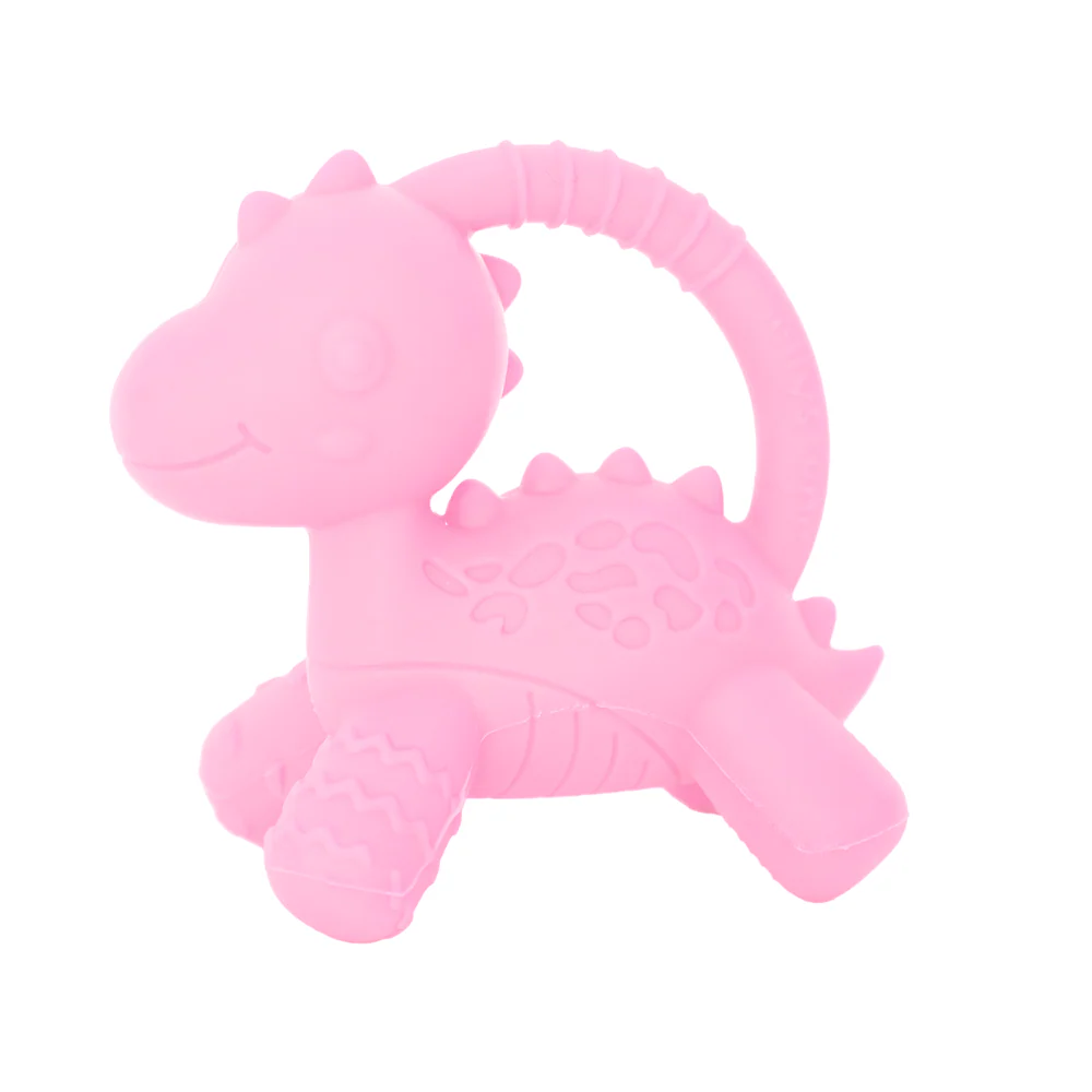Dino Teether - Pink