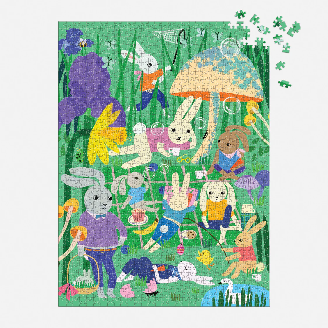1000 pc Puzzle - Bunny Daydream