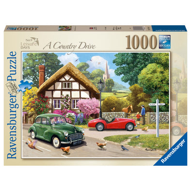 1000 pc Puzzle -Leisure Days No.9 - A Country Drive