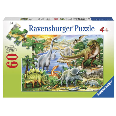 60 pc Puzzle - Prehistoric Life