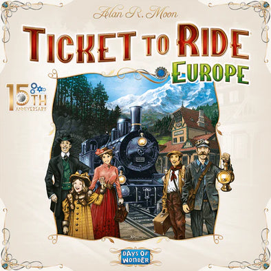 Ticket To Ride - Europe 15th Anniversary