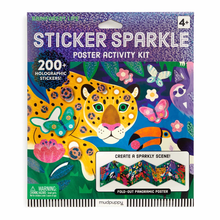 Rainforest Life Sticker Sparkle Poster Activity Kit