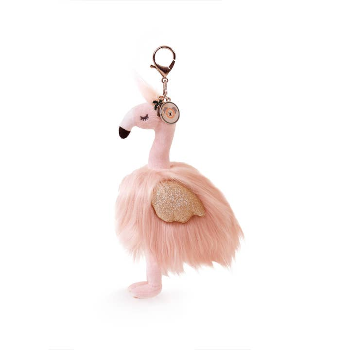 Gloria Flamingo Bag Charm