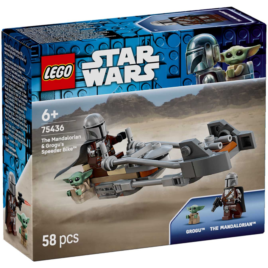 The Mandalorian & Grogu's Speeder Bike Lego 75436