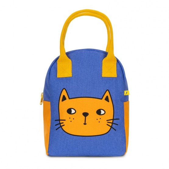 Zipper Lunch Bag - Kitty