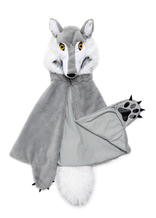 Woodland Storybook Wolf Cape (size 4-6)