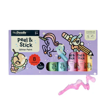 Peel & Stick Glitter Paint