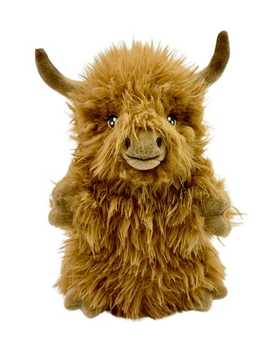 25cm Eco Puppet - Highland Cow