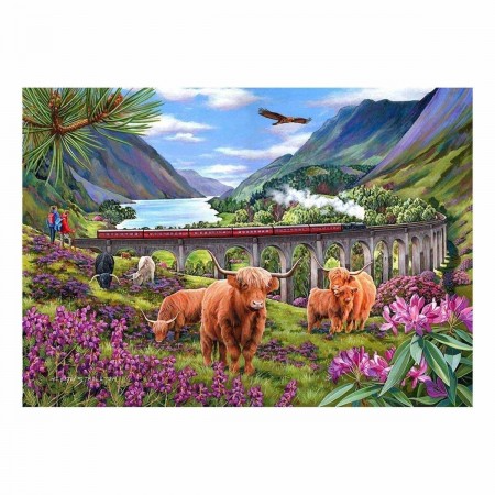 500 pc Puzzle - Glenfinnan Ladies