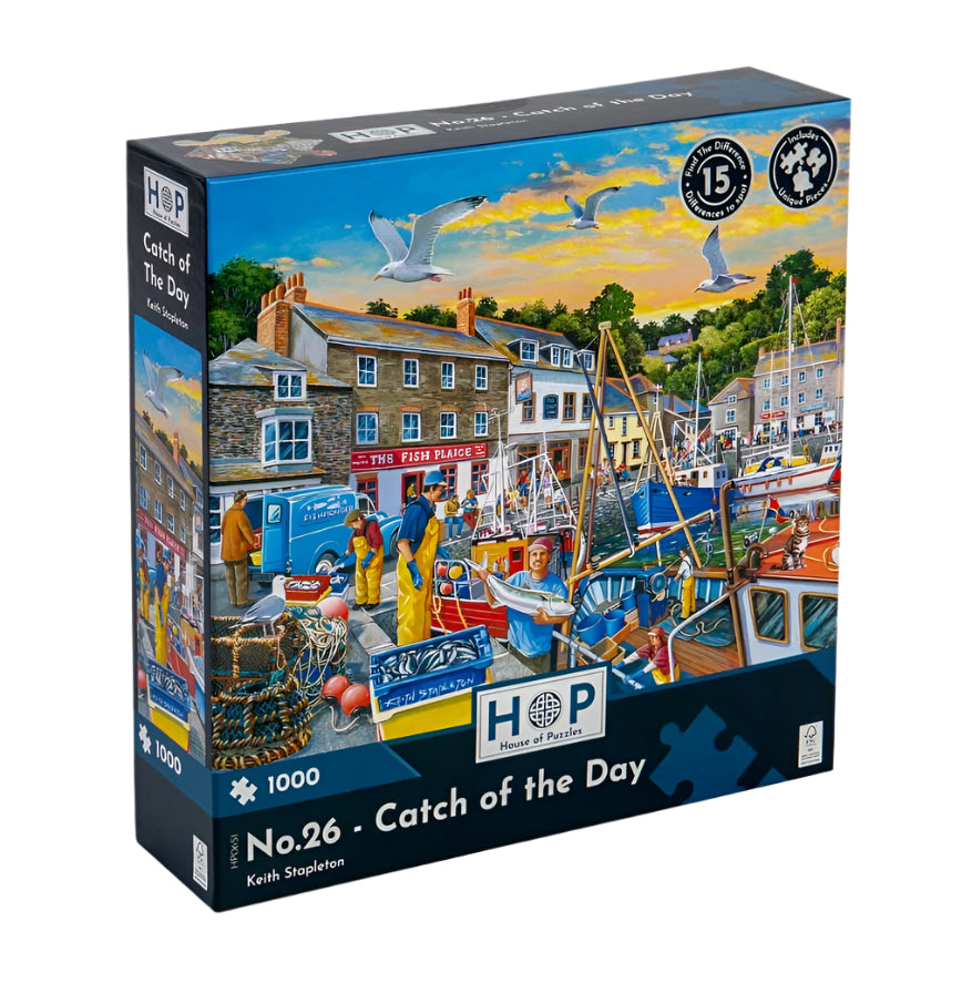 1000 pc Puzzle - Catch of the Day