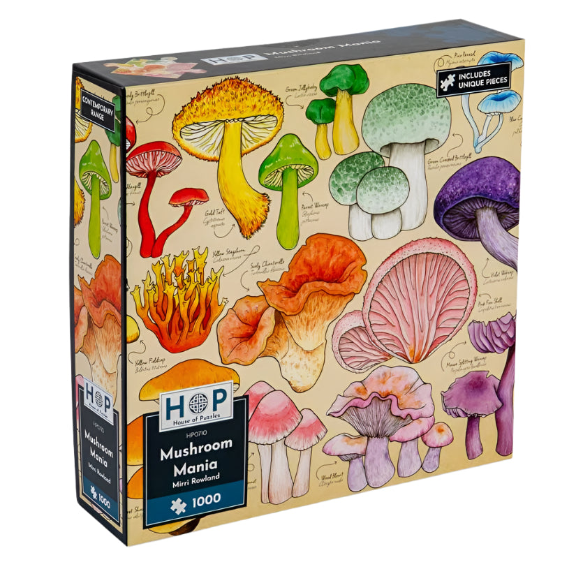 1000 pc Puzzle - Mushroom Mania