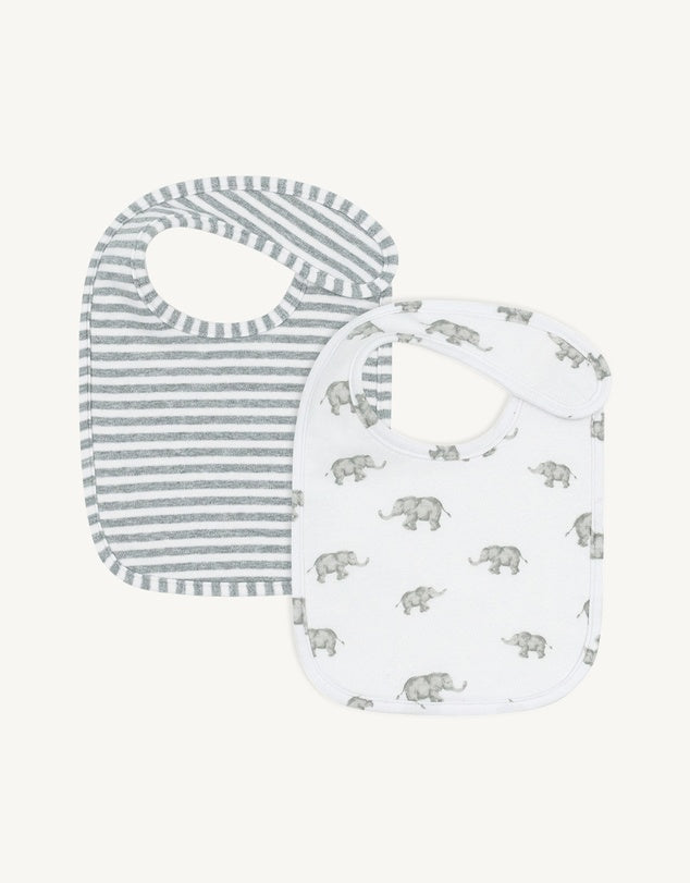 2pk Baby Bibs Set