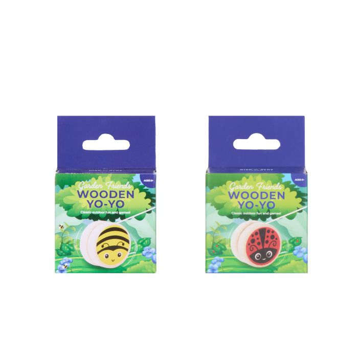 Garden Friends Wooden Yo-yo