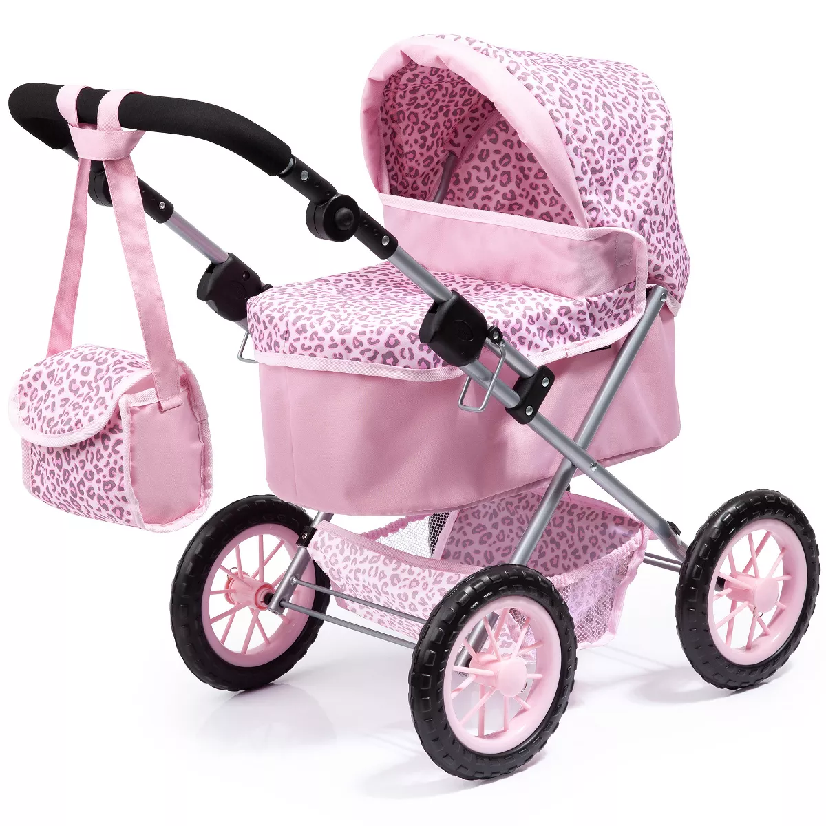 Bayer Doll Pram - Trendy Leopard Print CB