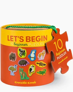 Let's Begin Puzzle 2 pc - Aussie Animals