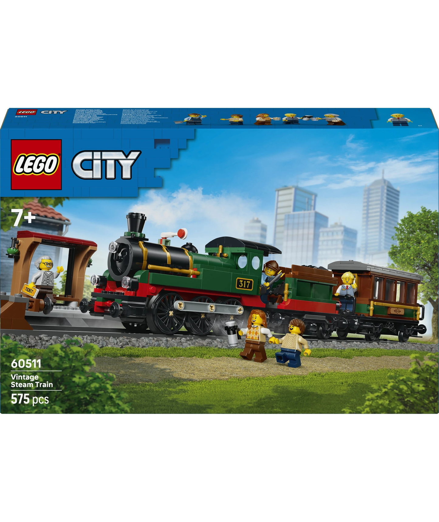 Vintage Steam Train Lego 60511