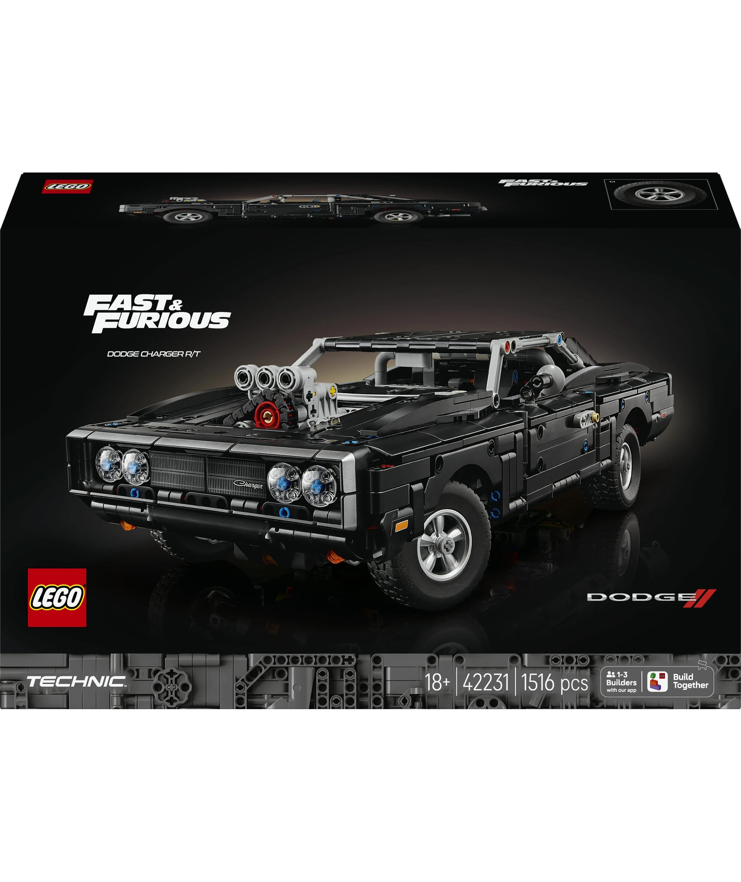 Fast and Furious Dodge Charger R/T Car Lego 42231