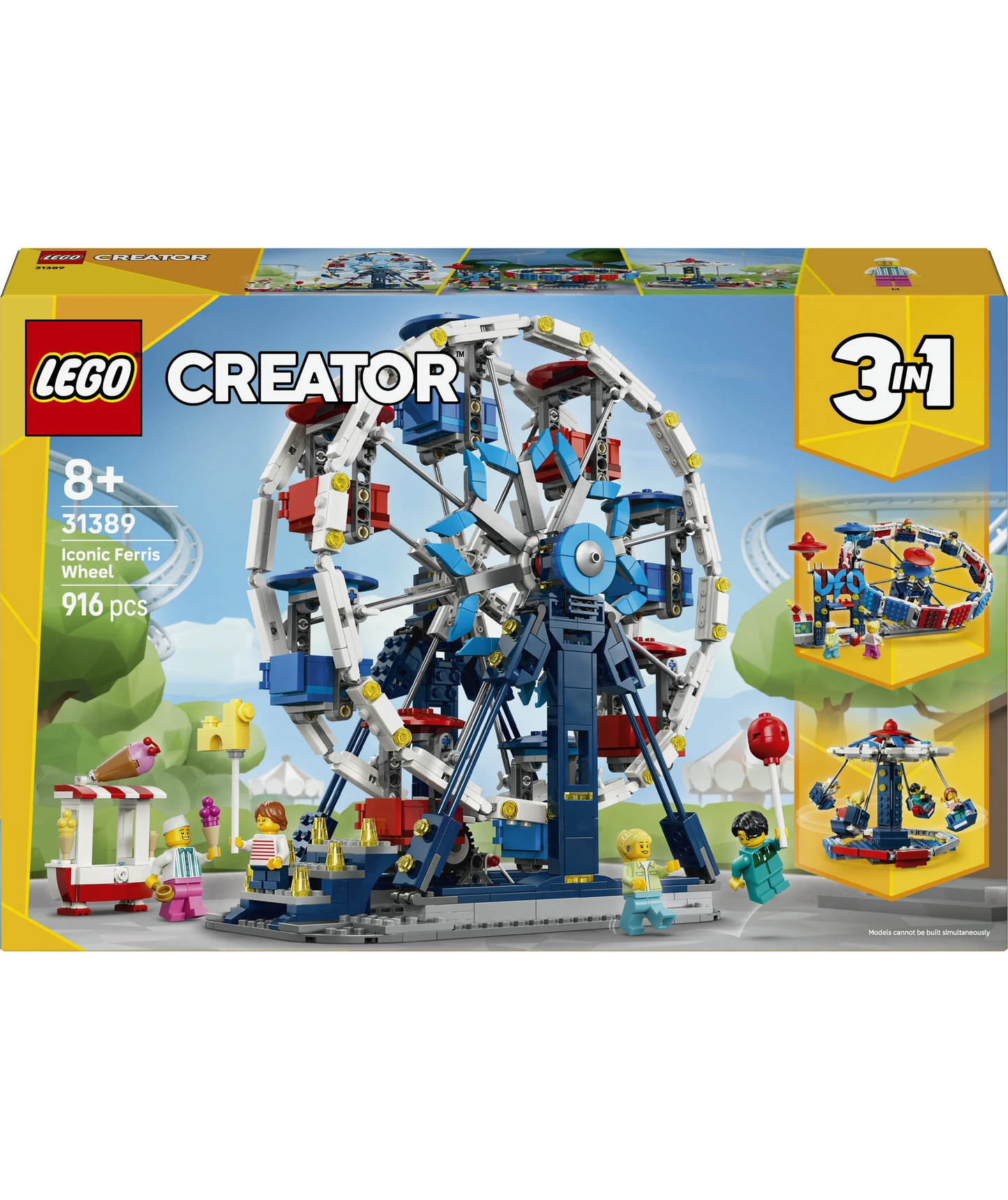 3 In 1 Iconic Ferris Wheel Lego 31389