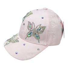 Floral Embroidered Fashion Cap
