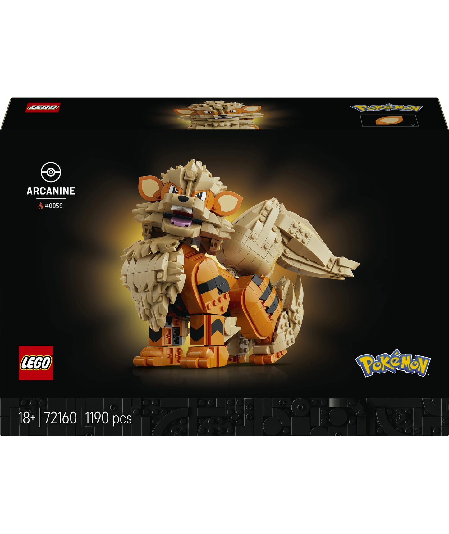 Arcanine Lego 72160