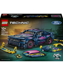 Custom Garage Ford Mustang GT Car Lego 42236