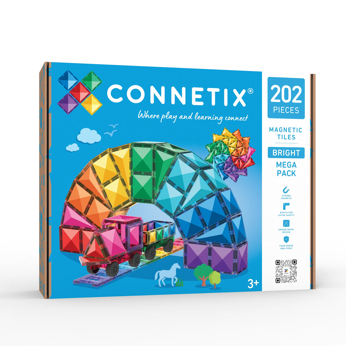 Connetix Bright Mega Pack (202pc)