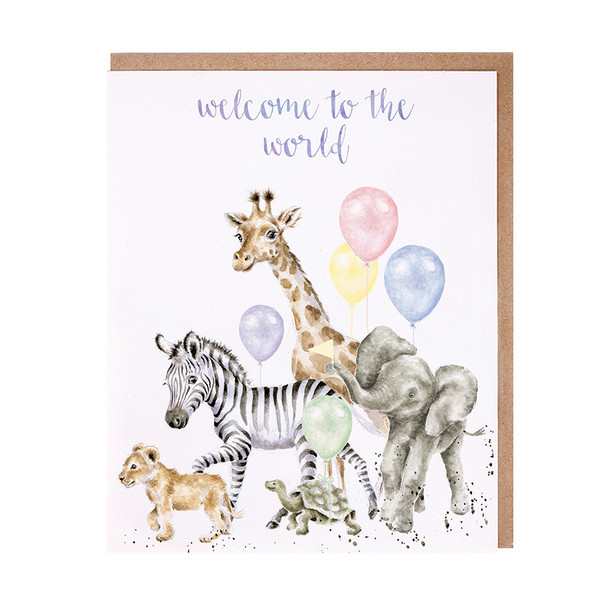 Welcome to the World - Animals Card