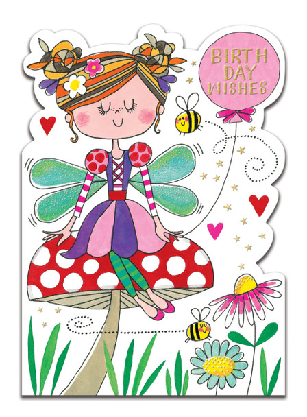 Birthday Wishes Fairy card