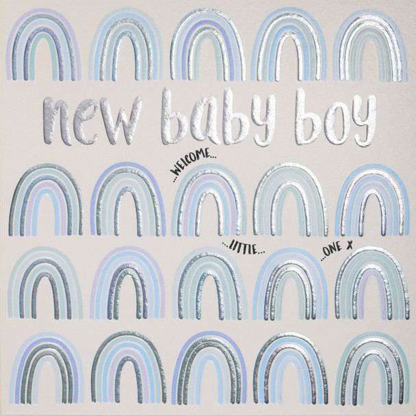 New Baby Boy - Rainbows