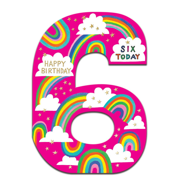 Happy Birthday Number Cards - Cookie Cutters