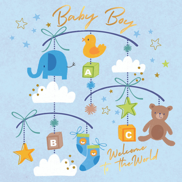 New Born/Baby Boy Mobile