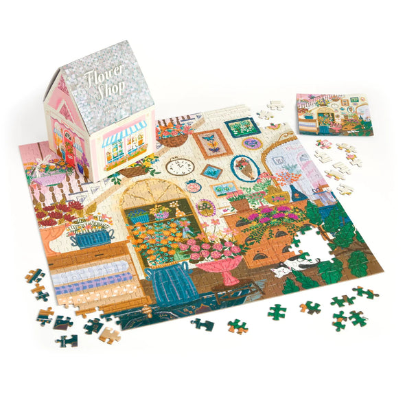 500 pc puzzle - Joy Laforme Flower Shop