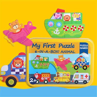 My First Puzzle  6-In-A-Box!