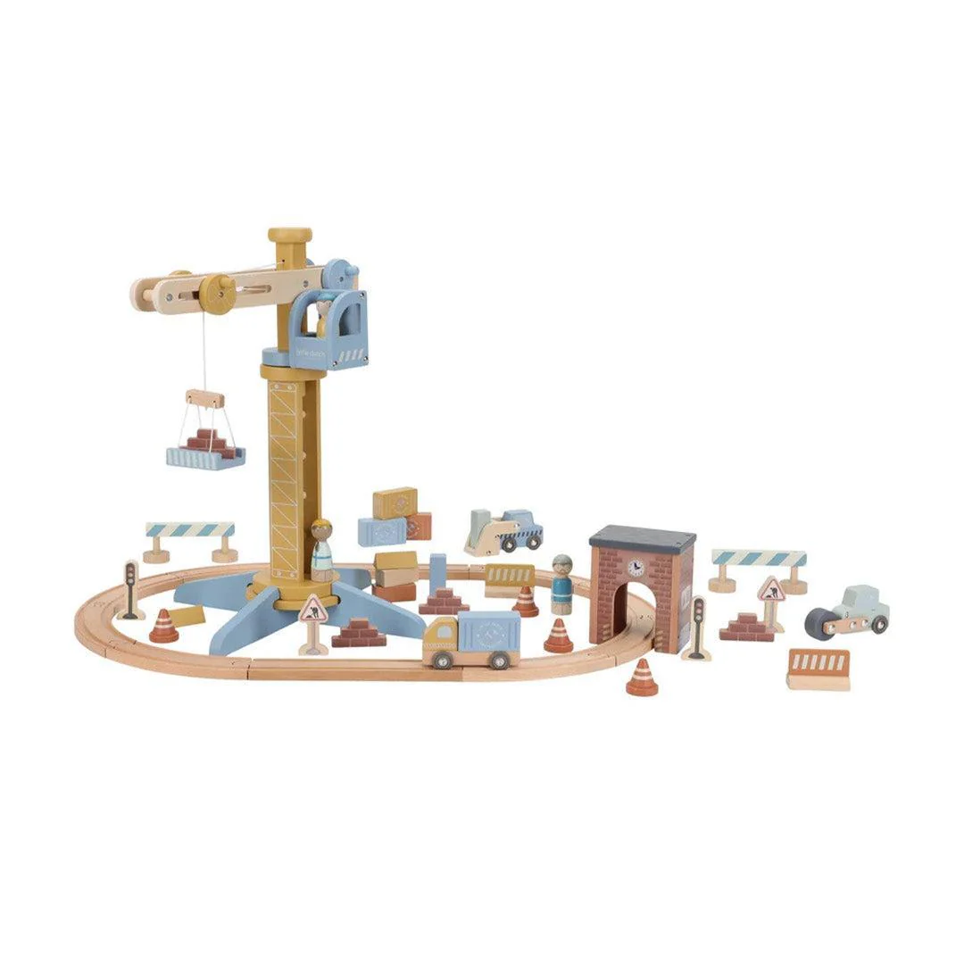 Crane Set Train Track