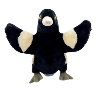 25cm Eco Puppet - Magpie