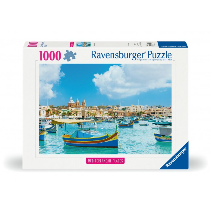 1000 pc Puzzle - Mediterranean  Malta