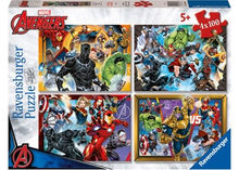 4 x 100 pc Bumper Pack - Disney Marvel Avengers