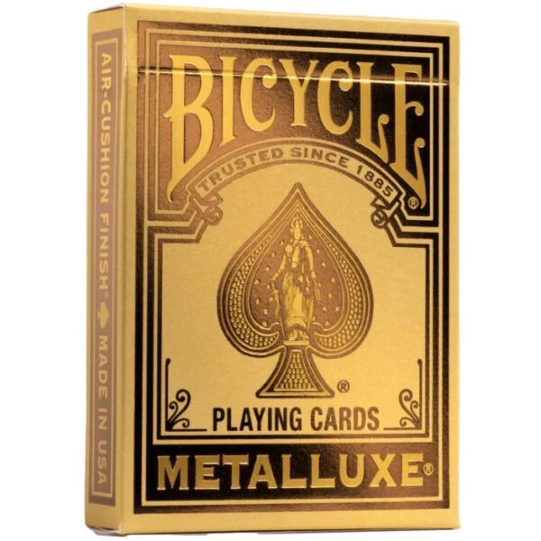 Bicycle Playing Cards Metalluxe Cards - Gold