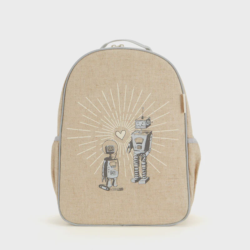 Toddler Backpack - Robot Playdate