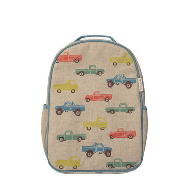 Toddler Backpack - Vintage Trucks