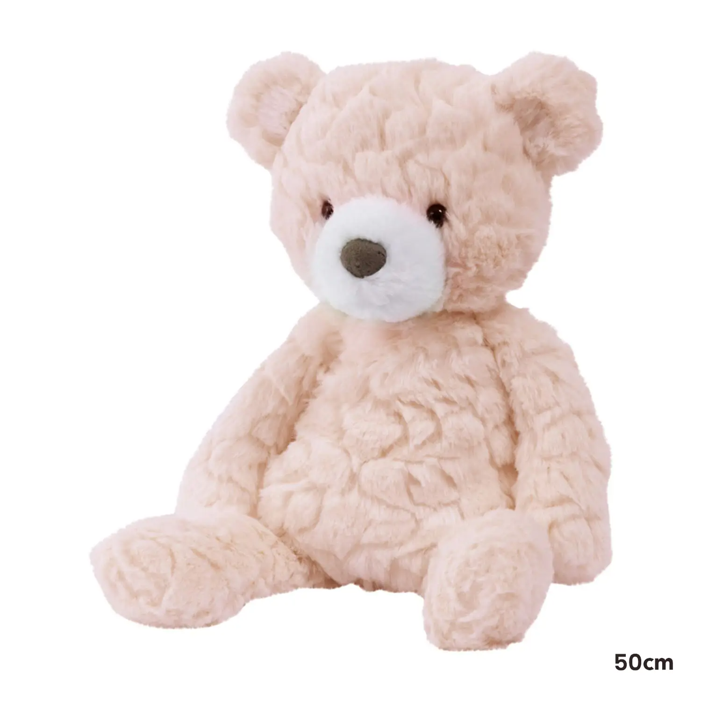Large Putty Blush Bear - 50cm