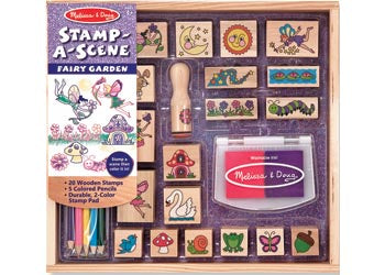 Stamp A Scene - Fairy Garden