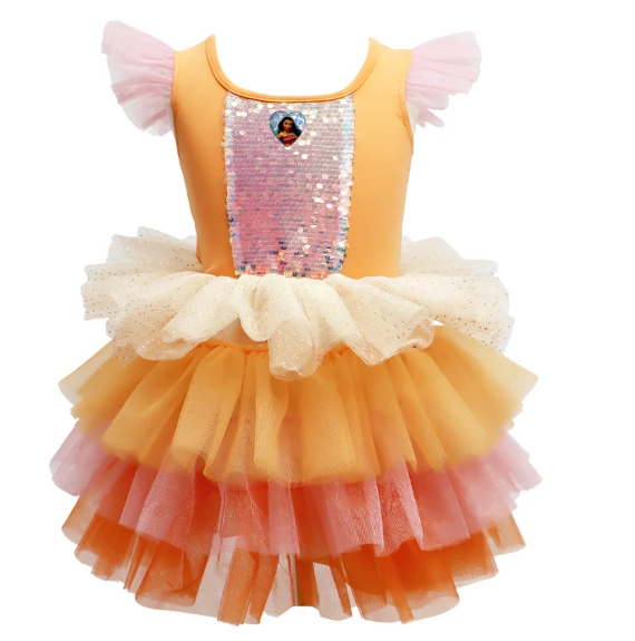 Disney Moana Bold Adventure Dress Size 5-6