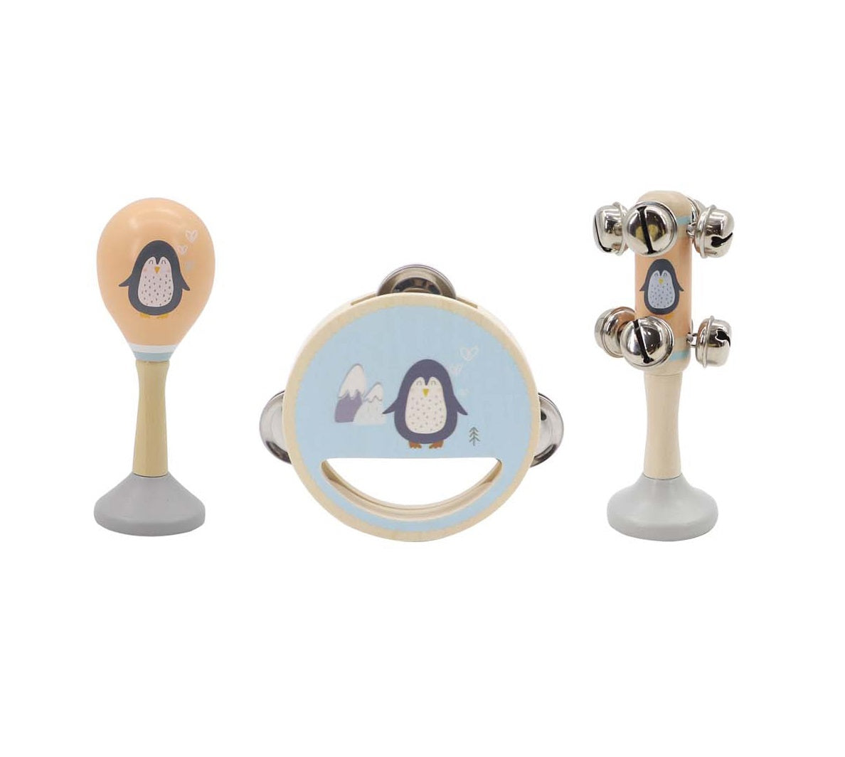 Calm & Breezy Sea Wooden 3pc Music Set