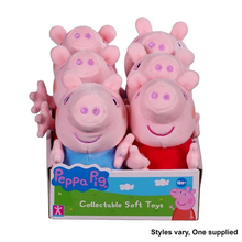 Peppa Pig Collectable Soft Toy 2 asst