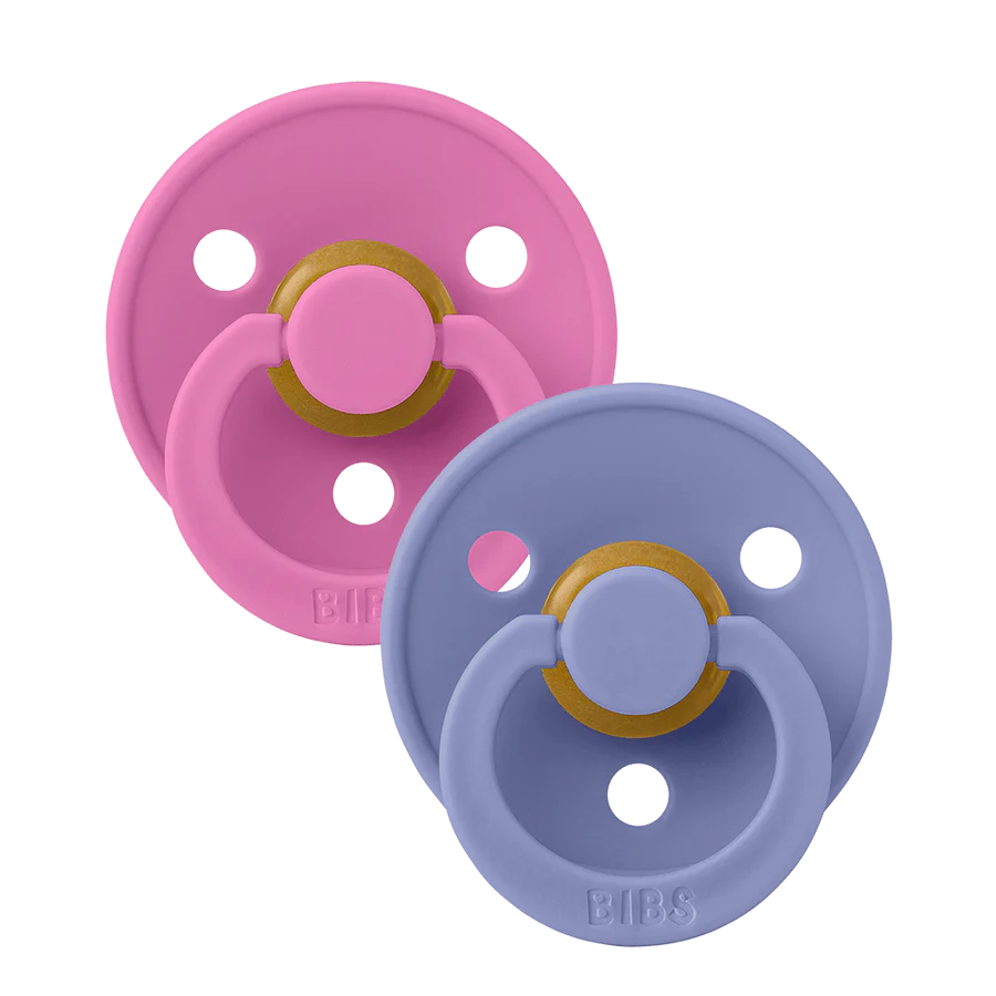 Round Pacifier Dummies Size 2 (6-18 Months) - 2pk